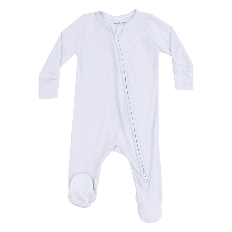 ADR 2 Way Zipper Footie Solid Classic Blue
