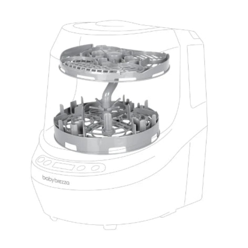 Baby Brezza Breast Pump Parts Rack