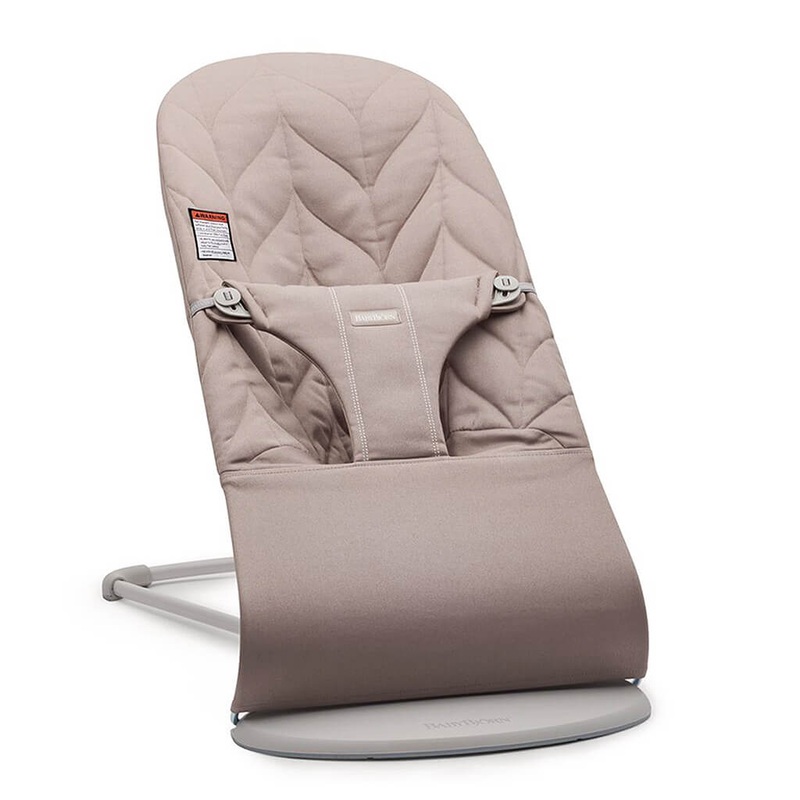 Bouncer Bliss Cotton Petal Quilt Sand Grey