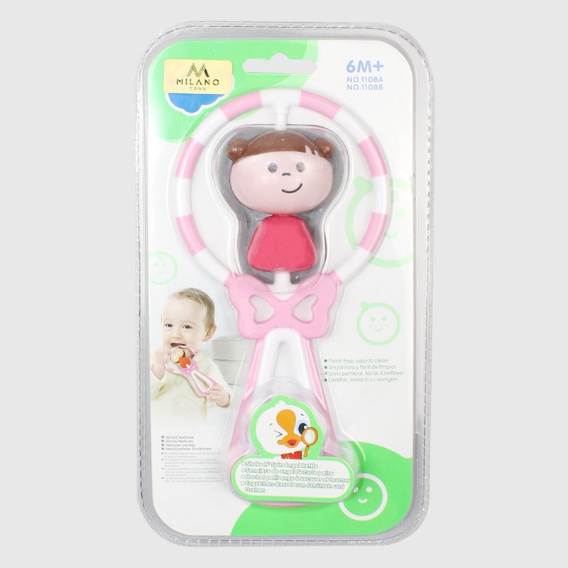 Hola Shake N’ Spin Angel Rattle