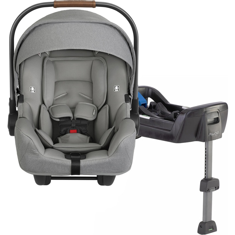 Nuna Pipa Lightweight Infant Car Seat with Load Leg – Frost