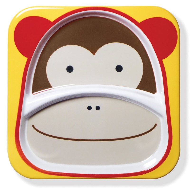 Skip Hop Zoo Divided Plate – Monkey