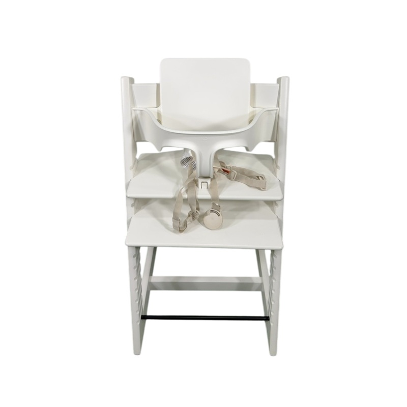 Stokke Tripp Trapp High Chair With Baby Set, 2, White