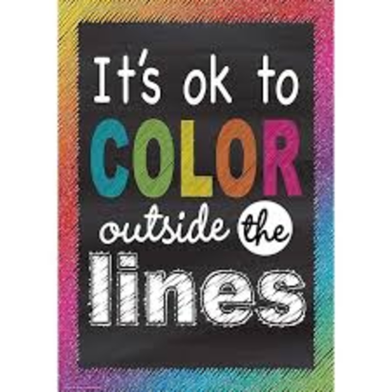 COLOR OUTSIDE LINES CHART