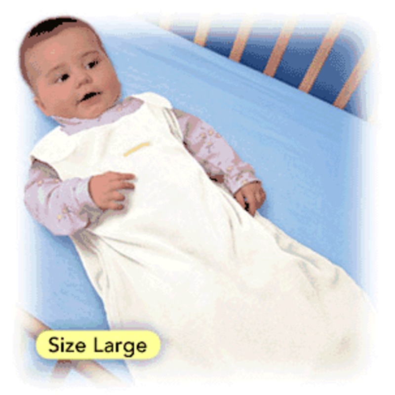 Kiddopotamus – BeddieBye Microfleece Ivory Large