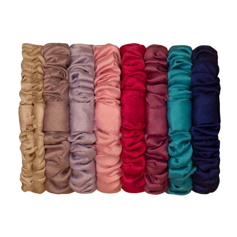 Mimi & Lula Satin Mini Scrunchies
