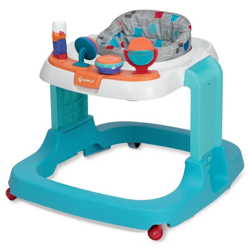 Ready, Set, Walk! DX Developmental Baby Walker – Gray Geo