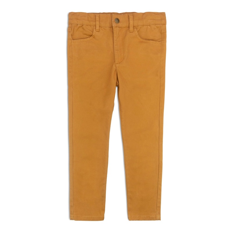 Skinny Twill Pant – Dark Khaki