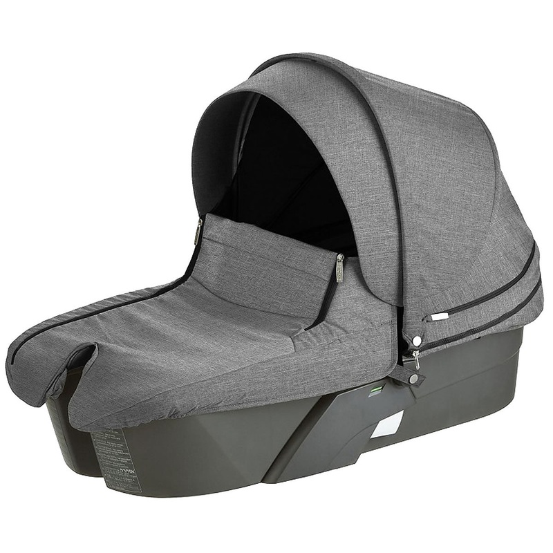 Stokke XPLORY Carry Cot Complete Kit  in Black Melange