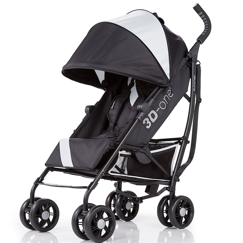 Summer Infant 3D One Stroller – Eclipse Gray
