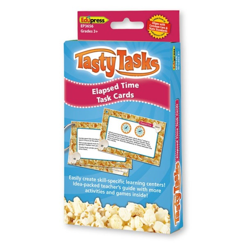 Tasty Task Task Cards – Elapsed Time