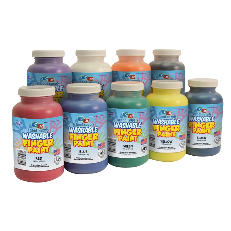 Washable Finger Paint (Pint)