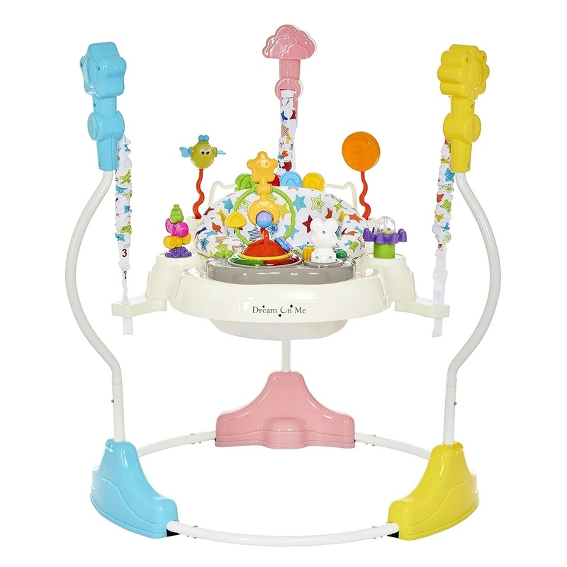 Zany 2-in-1 Baby Activity Center and Bouncer in Star Print