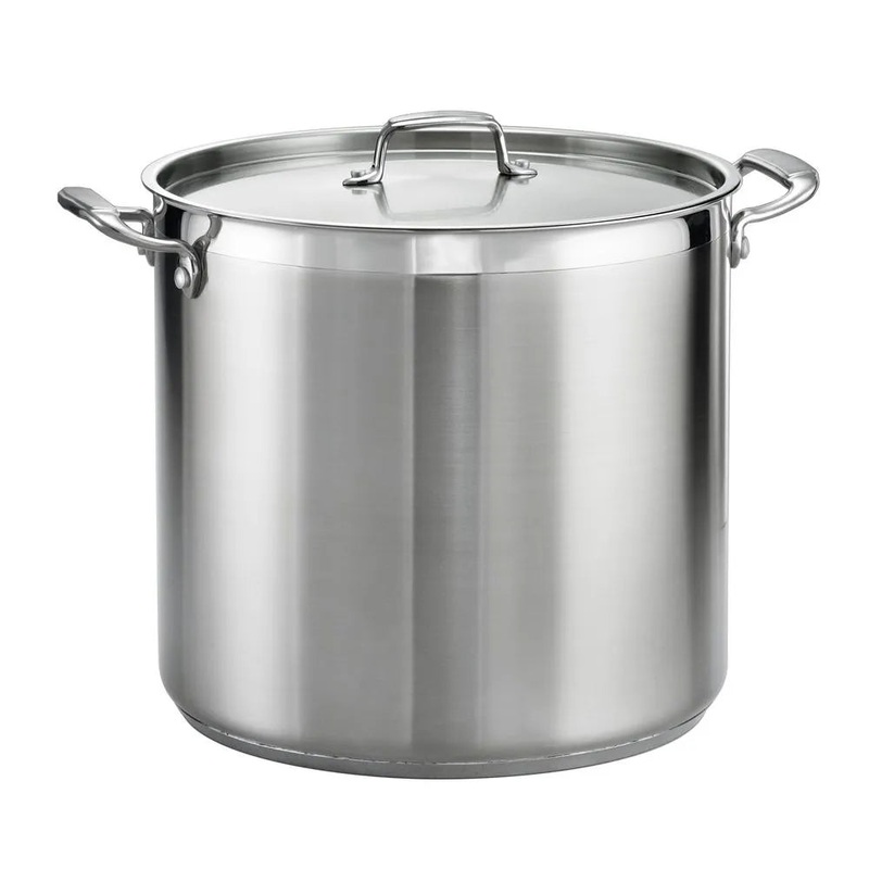 24 Qt. Stainless Steel Stock Pot with Lid