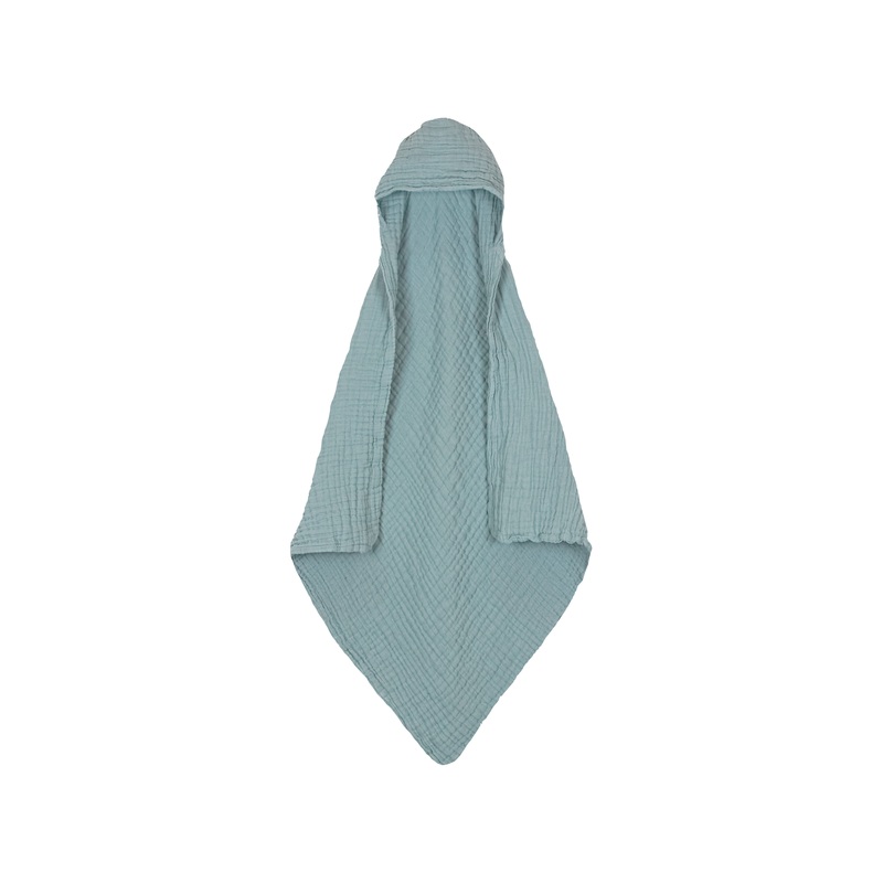 Bath – Infant Hooded Towel – Steel
