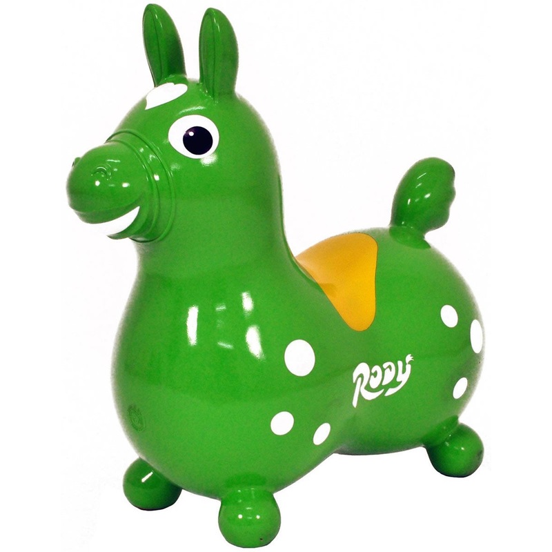 Gymnic Rody Inflatable Hopping Ride-On Horse – Kiwi Green
