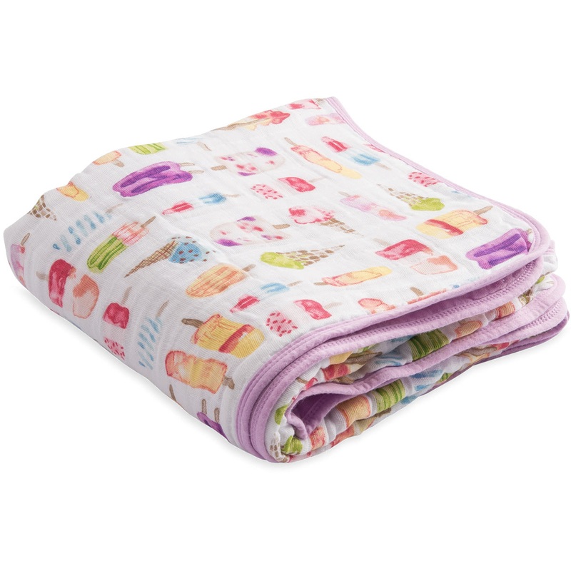 Little Unicorn Cotton Muslin Quilt – Brain Freeze
