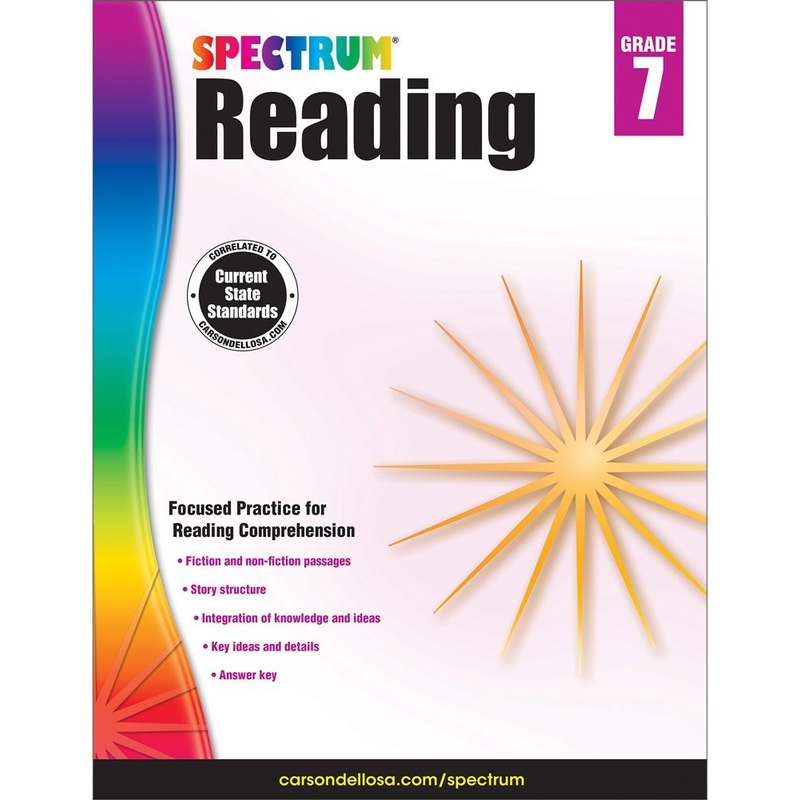Spectrum Reading Workbook – Grade 7