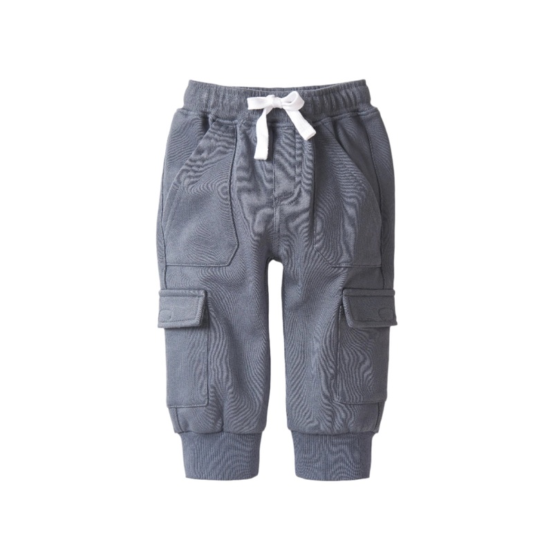 Stitch Pocket Cargo Jogger – Smoke