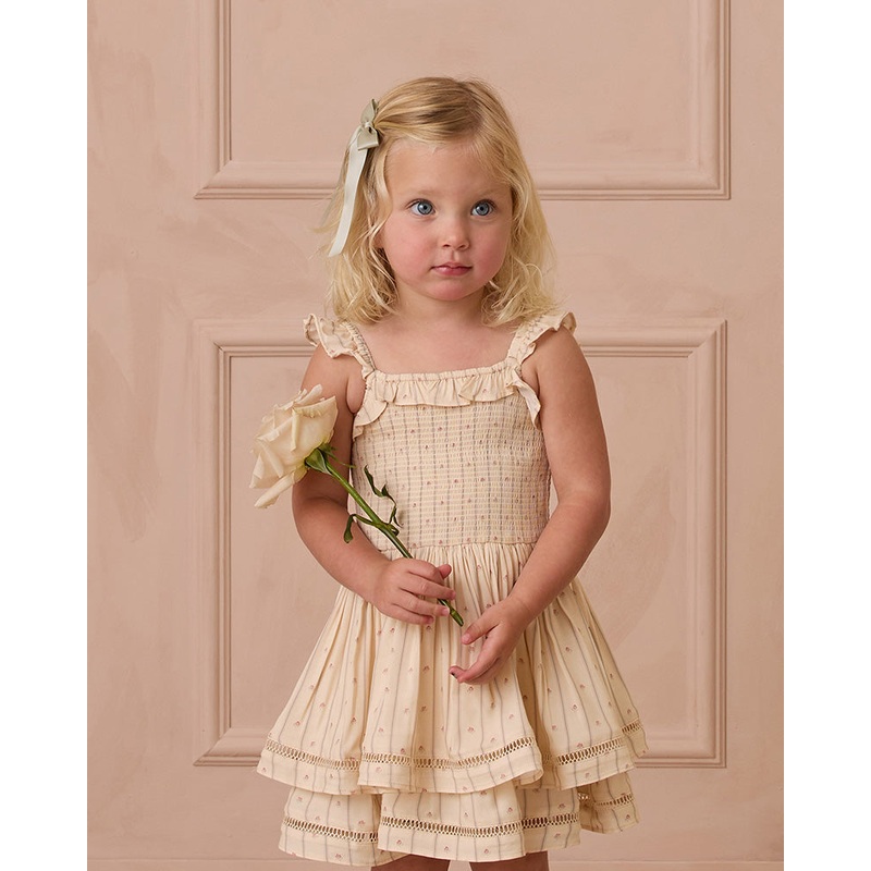Birdie Dress – Victorian Stripe