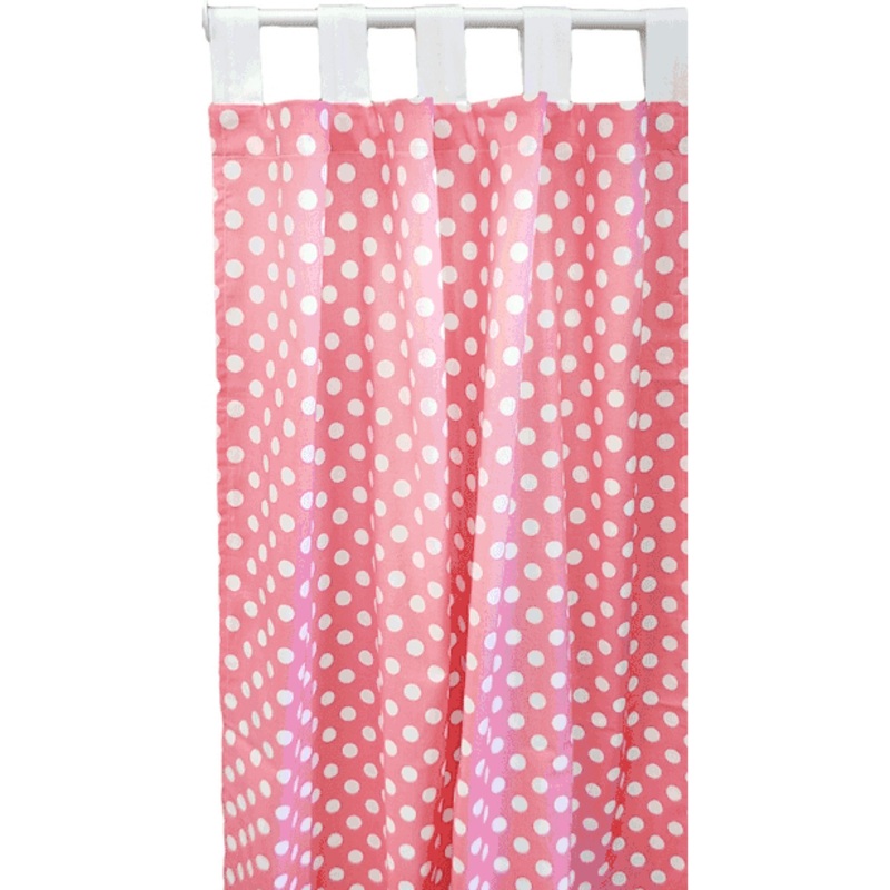 New Arrivals Zig Zag Hot Pink Window Panels