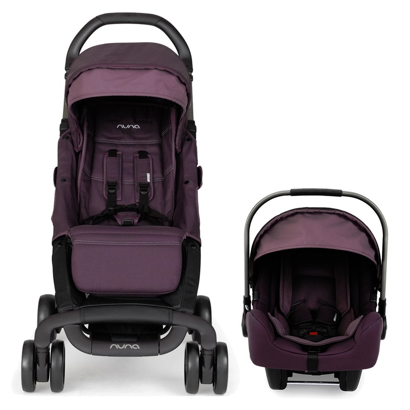 Nuna Pepp Dream Drape & Pipa Travel System – Blackberry