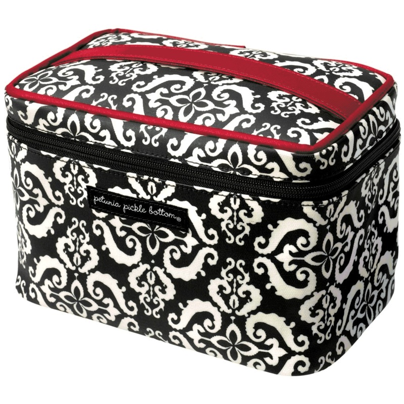 Petunia Pickle Bottom Travel Train Case Frolicking in Fez