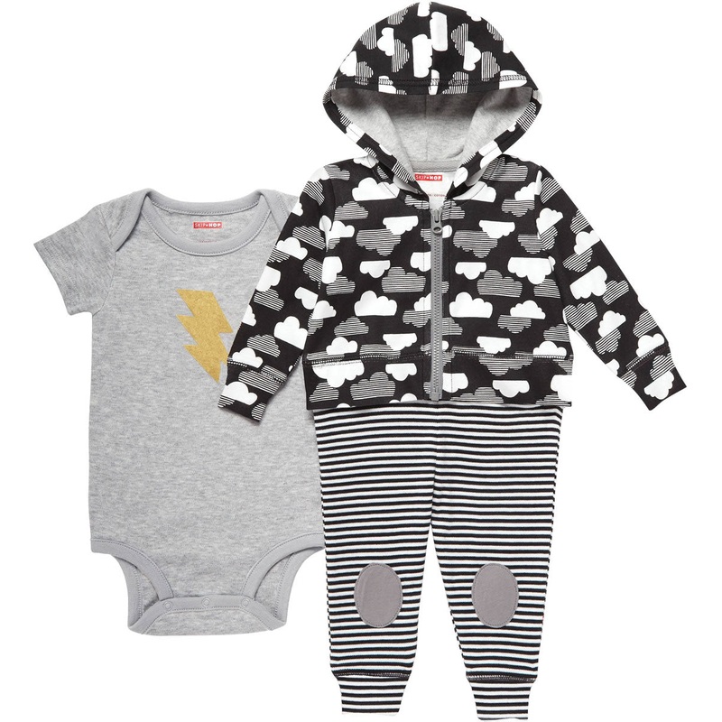 Skip Hop Star-Struck 3-Piece Set – Grey (Newborn)