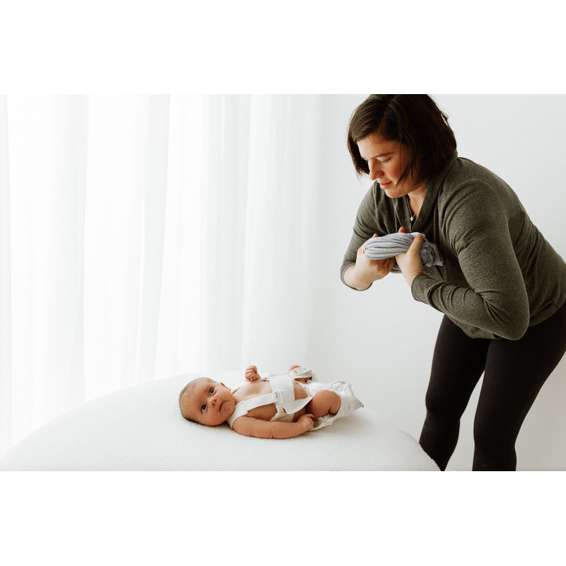 Swaddelini Baby with Brace Sleep Sack Swaddle Solution