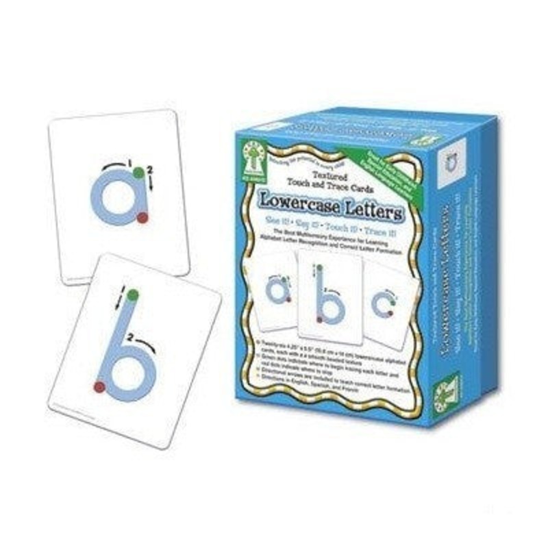 Textured Touch and Trace Cards – Lowercase