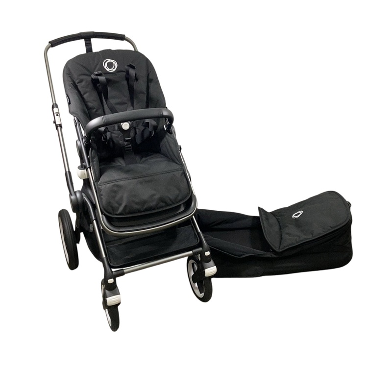 Bugaboo Fox 3 Stroller, 2021, Graphite, Midnight Black
