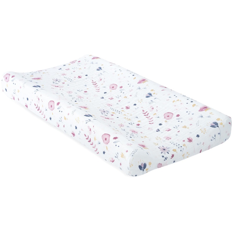 Little Unicorn Cotton Muslin Changing Pad Cover – Fairy Garden