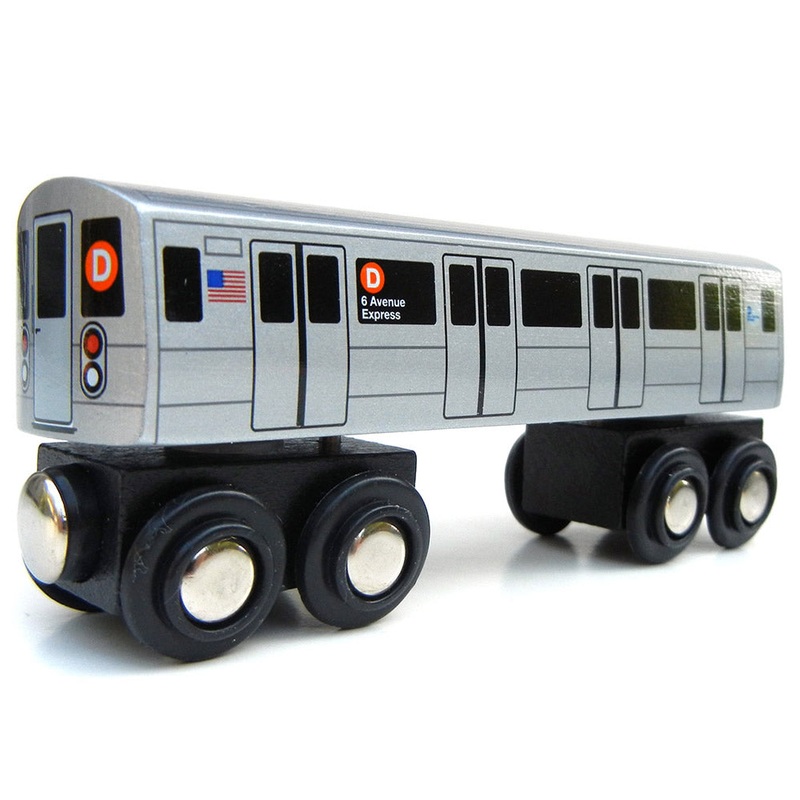 Munipals NYC D Subway Train Car