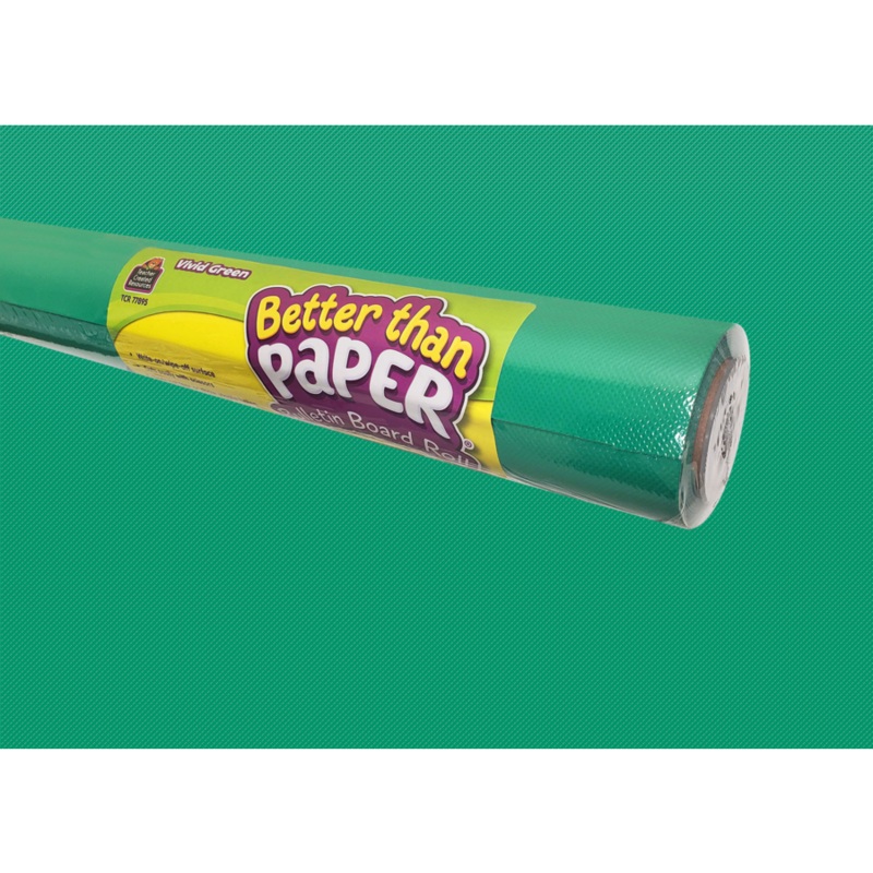 Vivid Green Better Than Paper Bulletin Board Roll