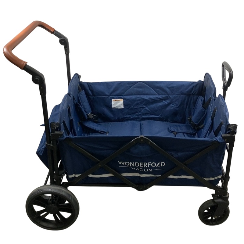 Wonderfold X4 Push & Pull Quad Stroller, 2022, Navy