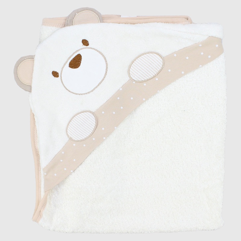 Bear Head Baby Hooded Towel