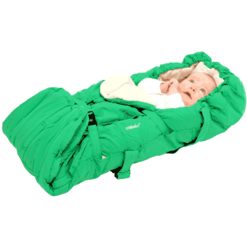 Lillebaby Eurotote Travel Companion Luck of the Stylish Green