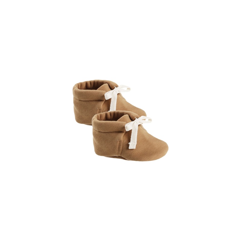 Quincy Mae Baby Booties – Golden