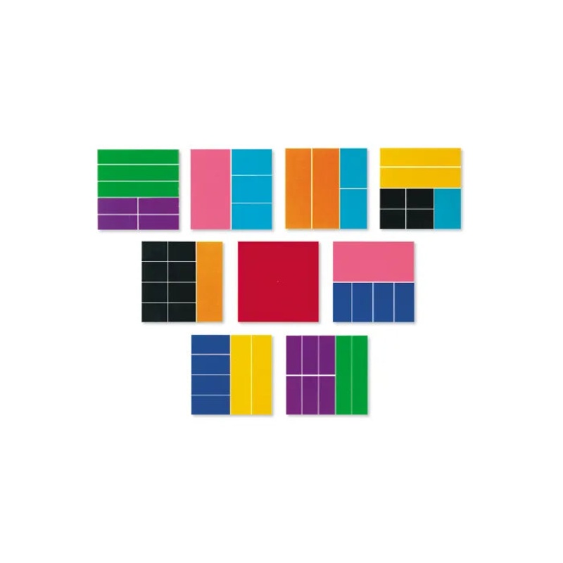 Rainbow Fraction Squares