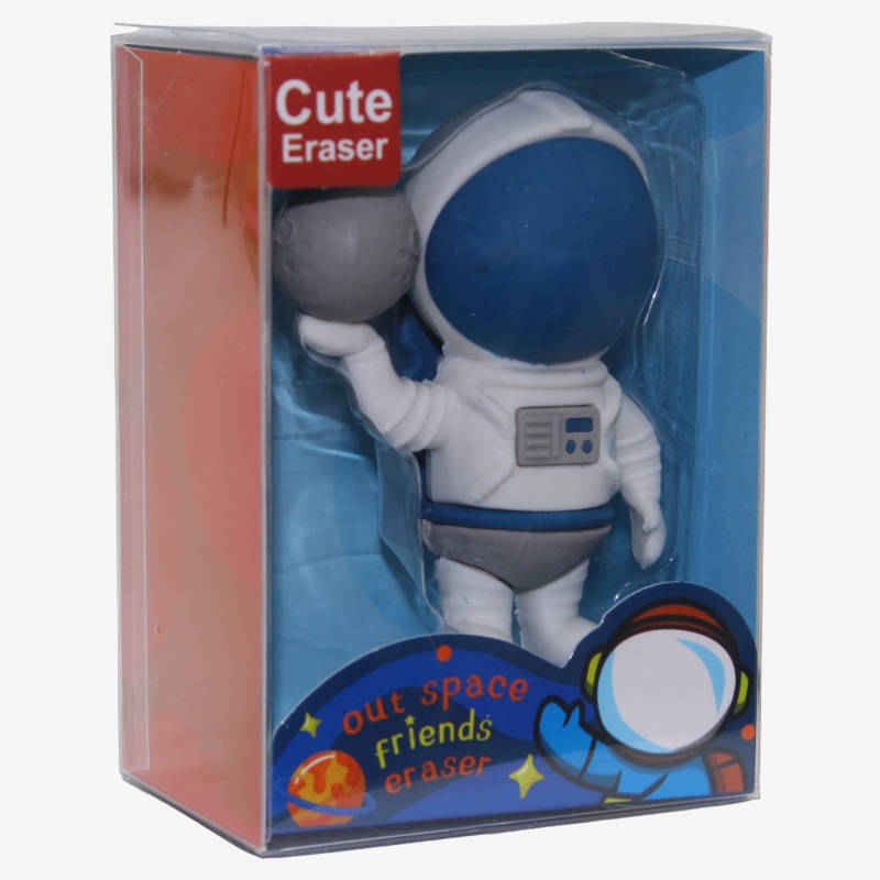 Astronaut Shaped Eraser  Blue