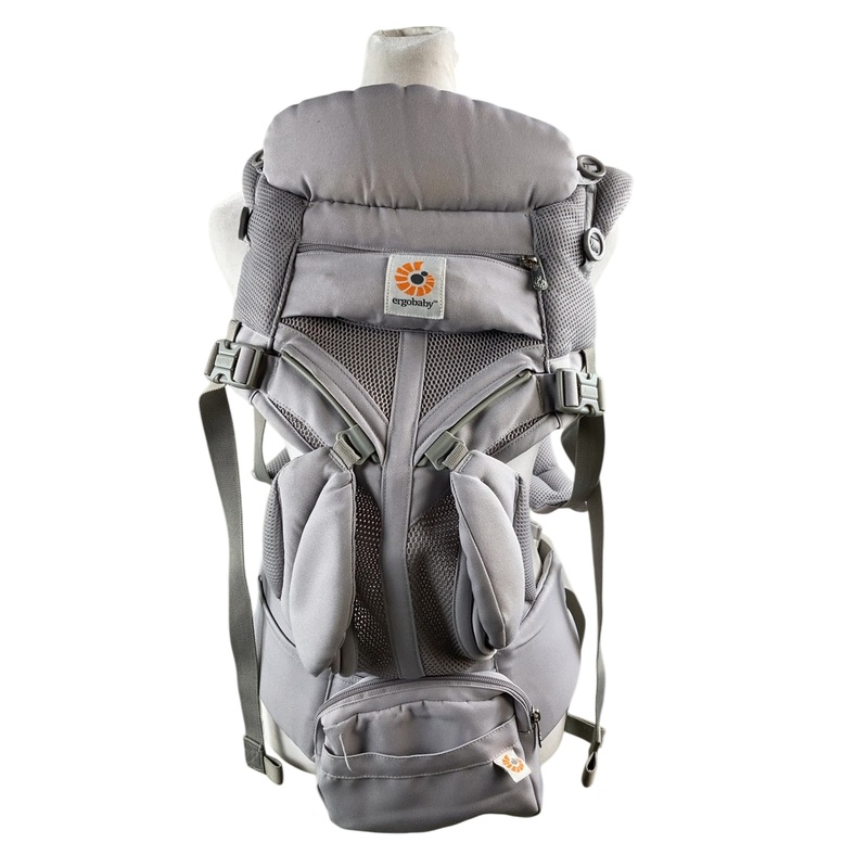 Ergobaby Omni 360 Cool Air Mesh Baby Carrier, Pearl Grey
