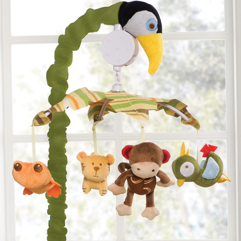 Kids Line Rainforest Musical Mobile
