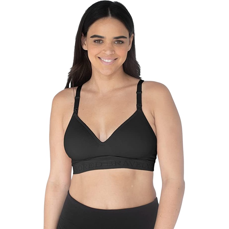 Kindred Bravely Signature Sublime Contour Nursing & Maternity Bra, Medium, Regular, Black