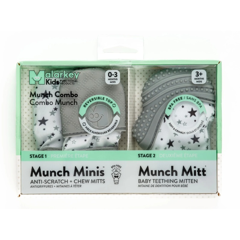 Munch Mini Combo – Teething Mitts