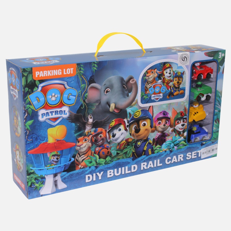 Paw Patrol DIY Build Rail Car Set
