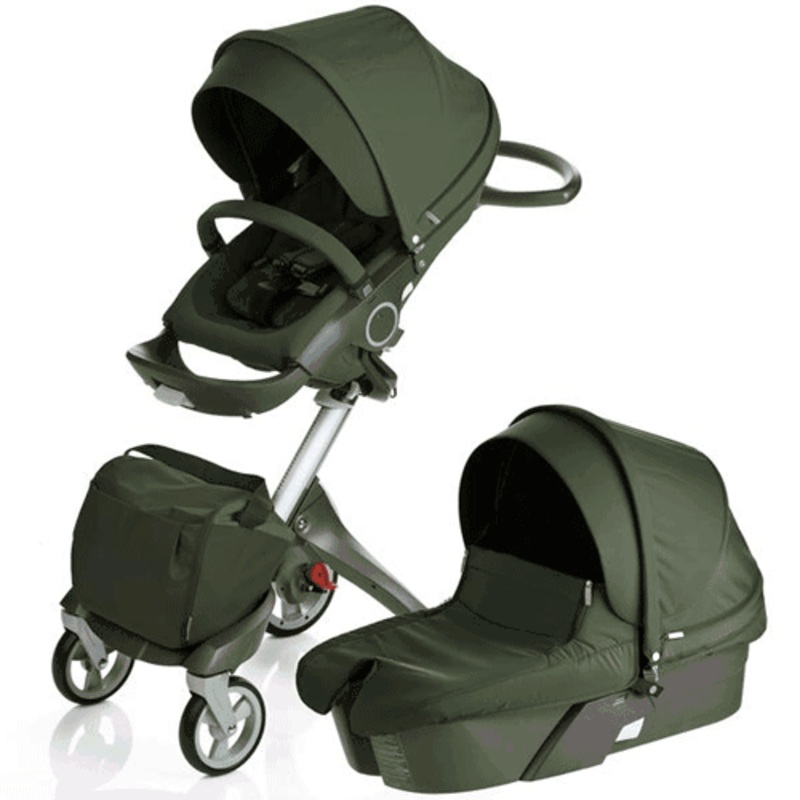 Stokke 2010 XPLORY Newborn Stroller in Green