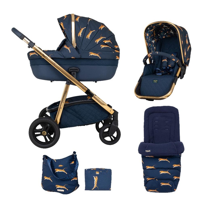 Wow Continental Pram and Pushchair Bundle Paloma On the Prowl