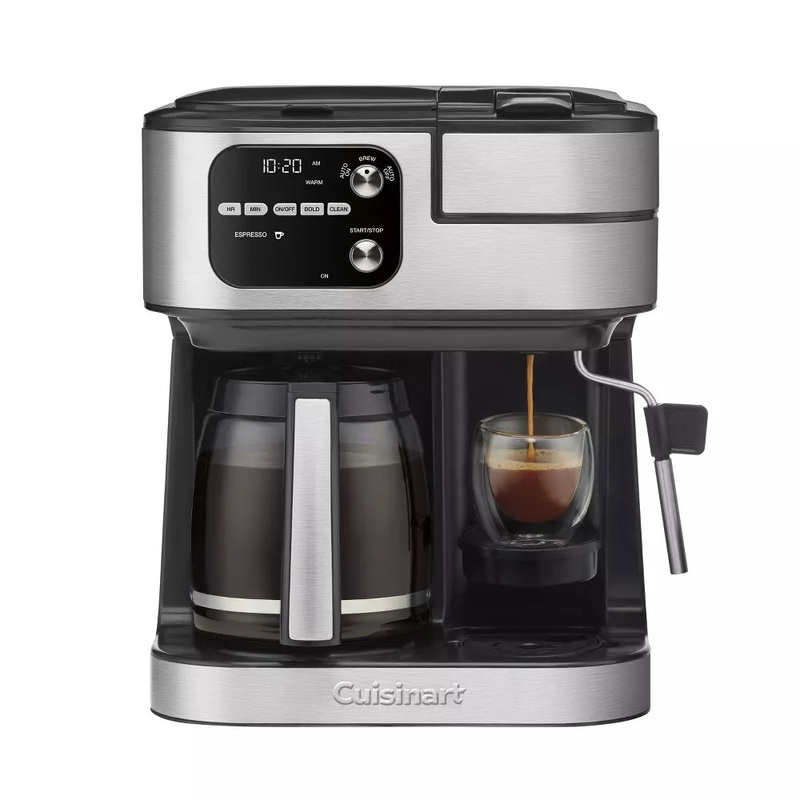 12 Cup, 4-in-1 Combination Espresso and Coffeemaker (See Description)