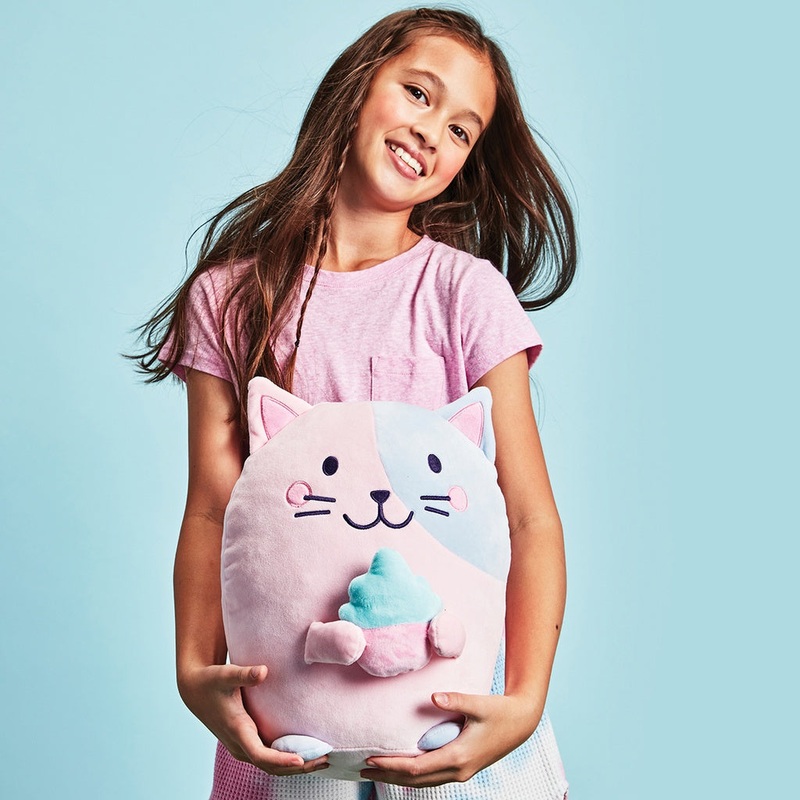 Iscream Pretty Purrfect Cat Fleece Plush