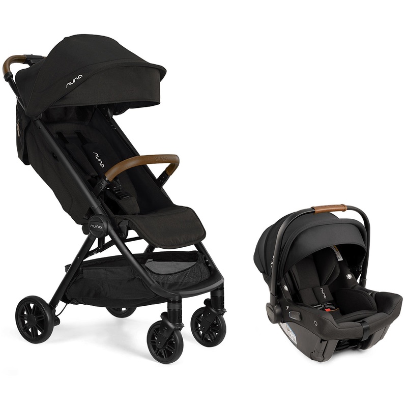 Nuna TRVL + PIPA urbn Travel System – Caviar